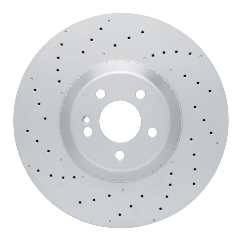 Mercedes-Benz E53 AMG Brake Rotor (1) - Front - R1 Concepts - Geospec Drilled - `22-`25 Mercedes-Benz E53 AMG Brake Rotor (1) - Front - R1 Concepts - Geospec Drilled - `22-`25